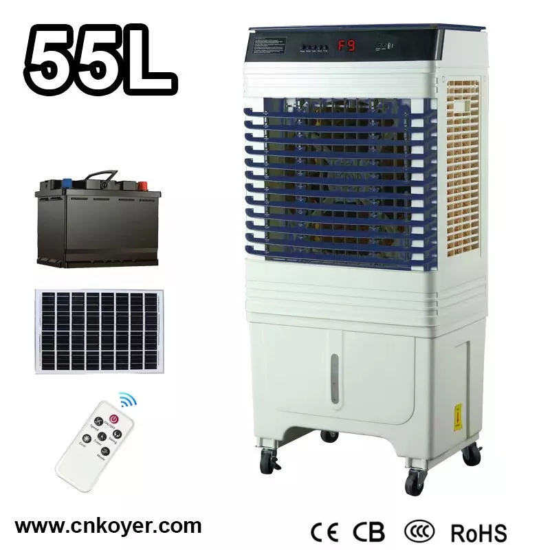 Kipas Penyejuk Udara Boleh Dicas Semula Pintar