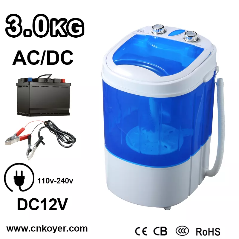 Mesin Basuh Separa Automatik Mini DC