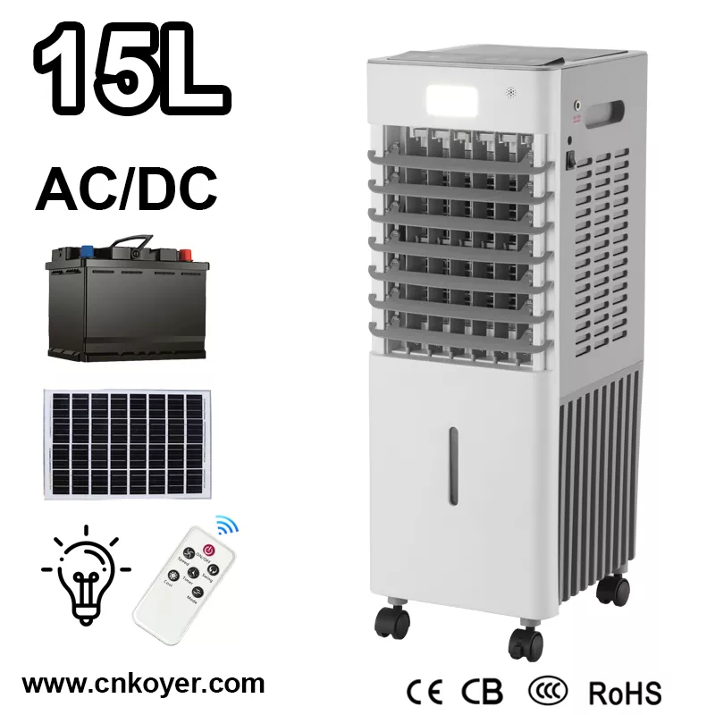 Kipas Penyejuk Udara Boleh Dicas Semula Kecil